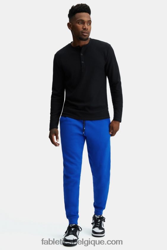 le joggeur d\'après-match Hommes Fabletics 404P0T3109 bleu classique