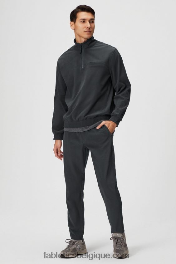 le pantalon club cord Hommes Fabletics 404P0T3087 onyx