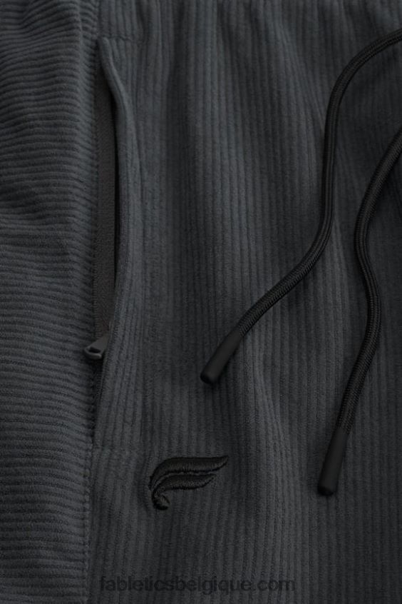 le pantalon club cord Hommes Fabletics 404P0T3087 onyx