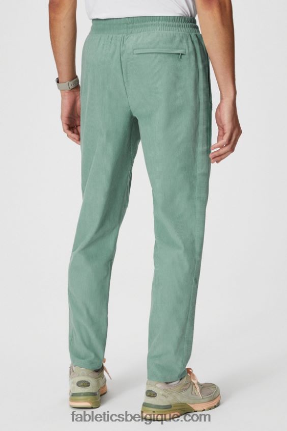 le pantalon club cord Hommes Fabletics 404P0T3089 thym gris