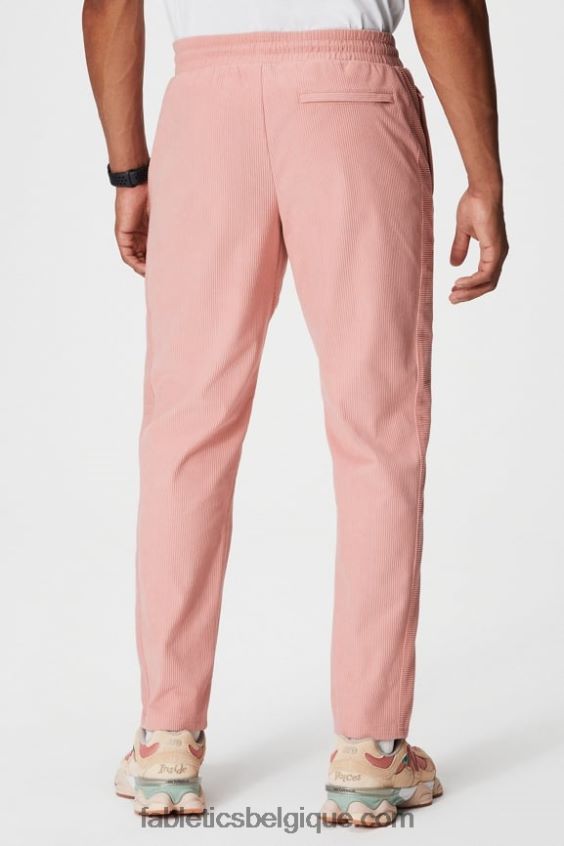 le pantalon club cord Hommes Fabletics 404P0T3090 ardoise rose