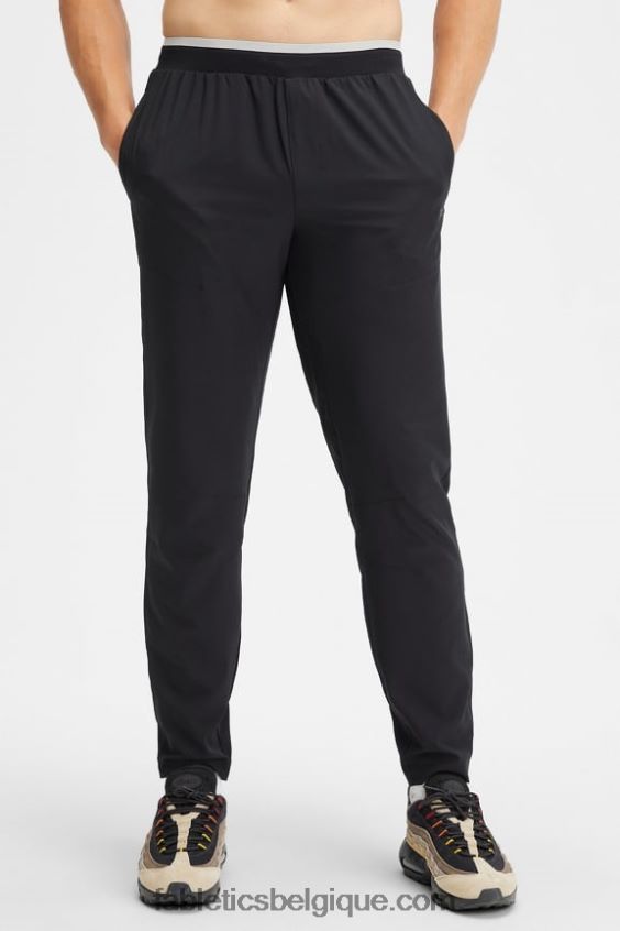 le pantalon fondamental Hommes Fabletics 404P0T3074 noir