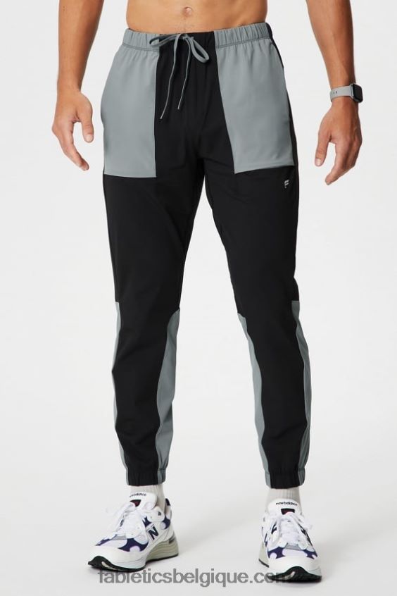 le seul joggeur Hommes Fabletics 404P0T3047 bloc noir