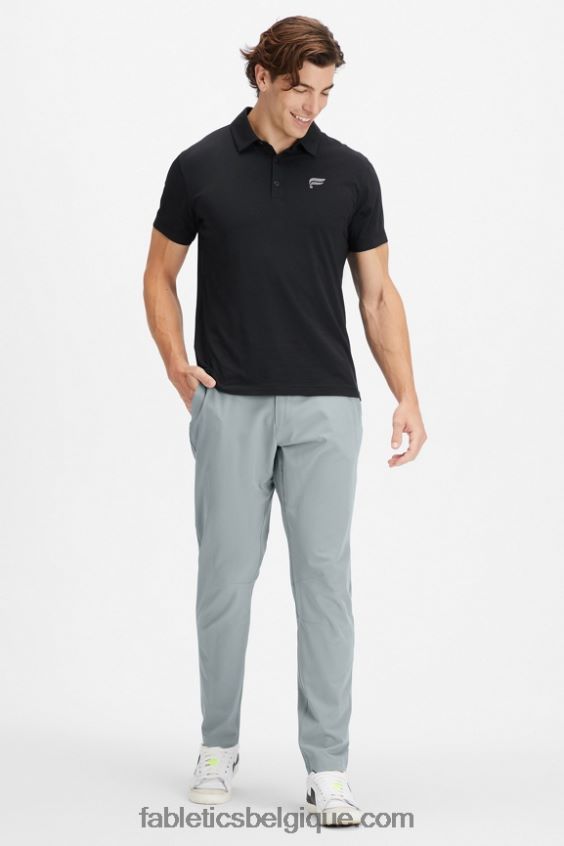le seul pantalon (coupe classique) Hommes Fabletics 404P0T3034 gris ombre
