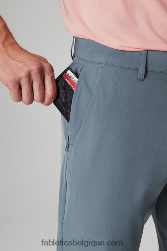 le seul pantalon (coupe classique) Hommes Fabletics 404P0T3036 nuage d\'orage