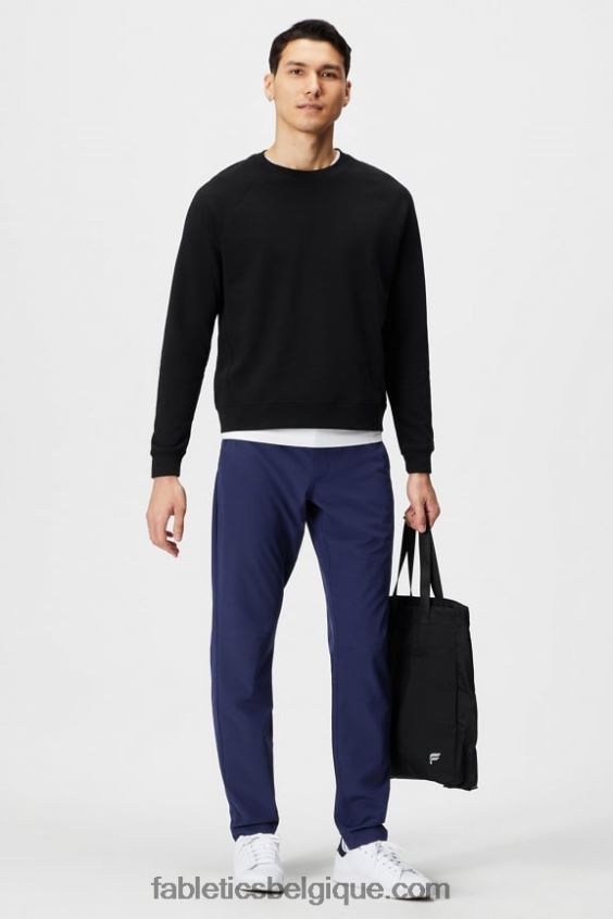 le seul pantalon (coupe classique) Hommes Fabletics 404P0T3037 bleu marine profond