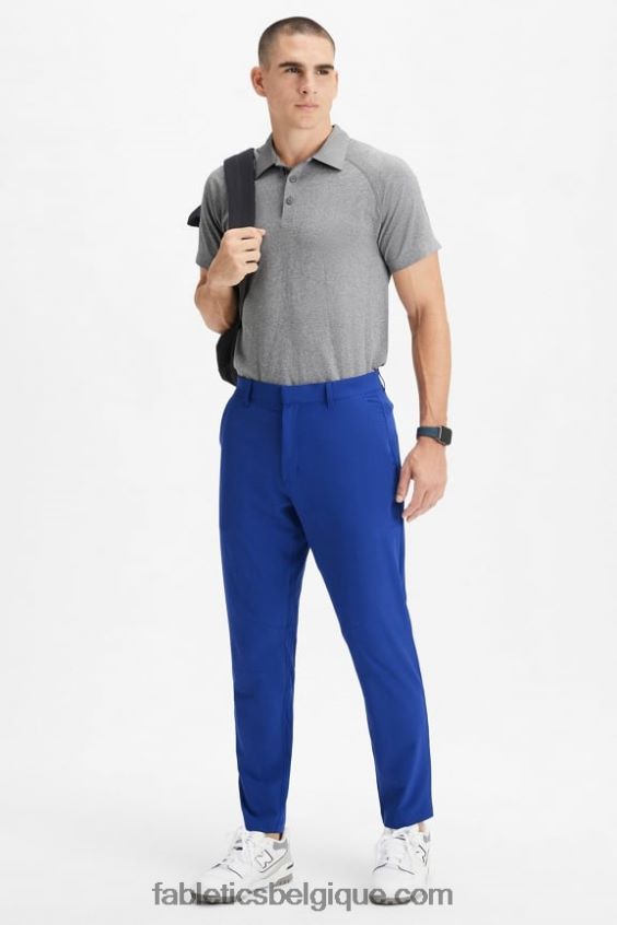le seul pantalon (coupe classique) Hommes Fabletics 404P0T3039 bleu français