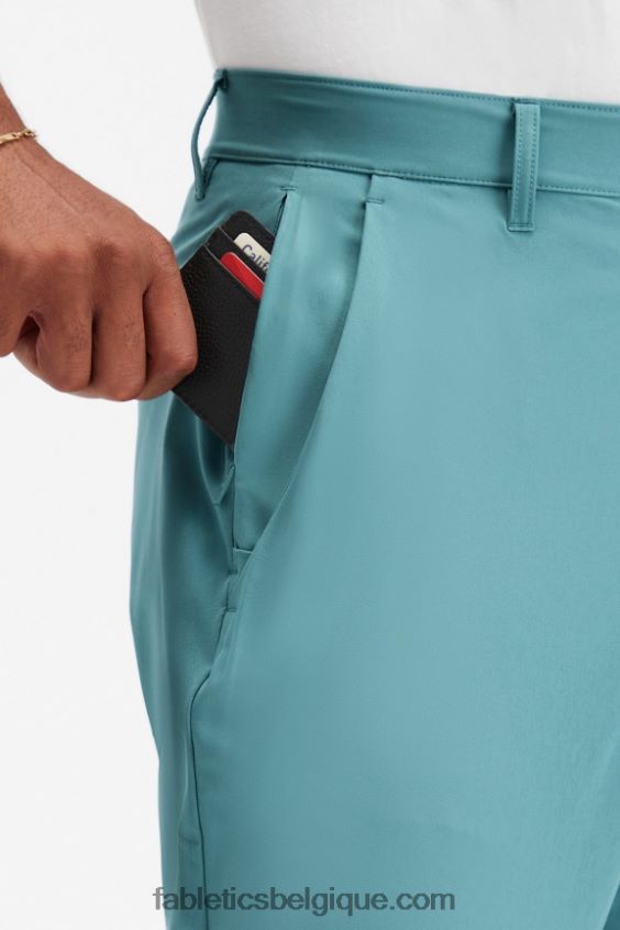 le seul pantalon (coupe classique) Hommes Fabletics 404P0T3041 vague arctique