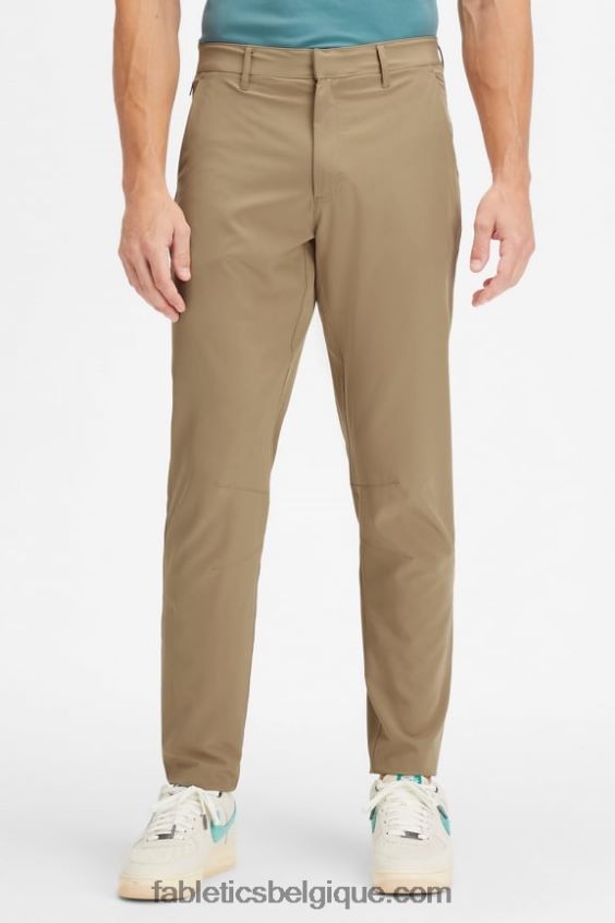 le seul pantalon (coupe classique) Hommes Fabletics 404P0T3044 sergé foncé