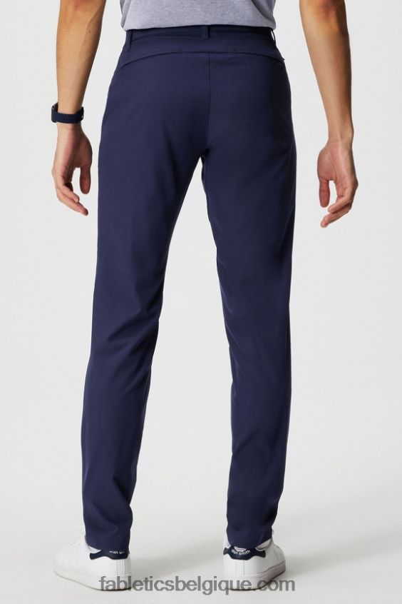 le seul pantalon (coupe slim) Hommes Fabletics 404P0T3080 bleu marine profond