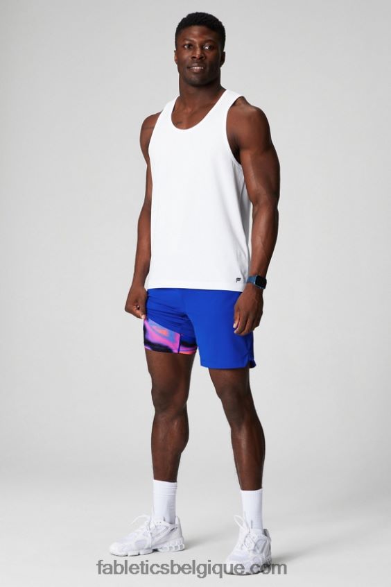 celui court (doublé) 139 Hommes Fabletics 404P0T3169 celeste/passion folie estivale