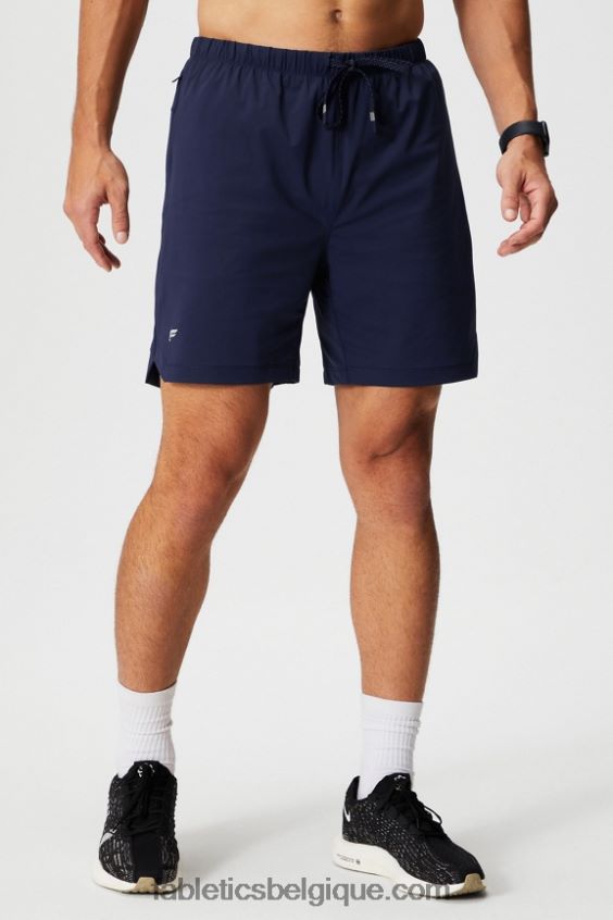 celui court (doublé) 140 Hommes Fabletics 404P0T3172 bleu marine profond