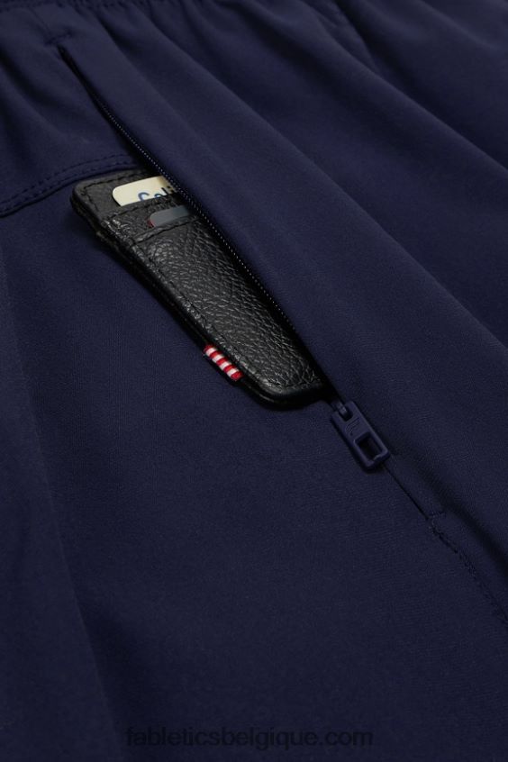 celui court (doublé) 140 Hommes Fabletics 404P0T3172 bleu marine profond