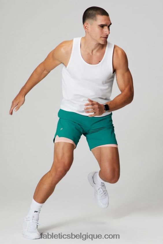 celui court (doublé) 141 Hommes Fabletics 404P0T3177 marée de miami