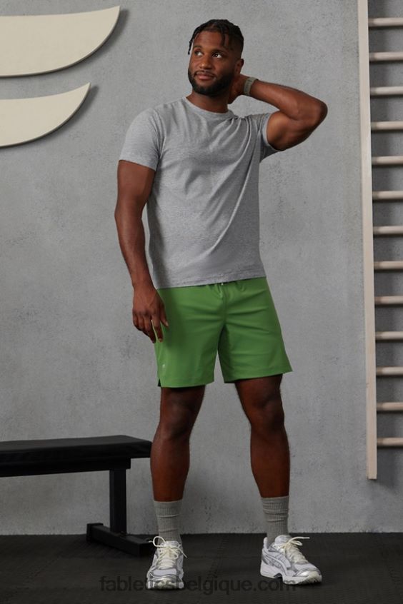 celui court (doublé) 141 Hommes Fabletics 404P0T3179 néo olive