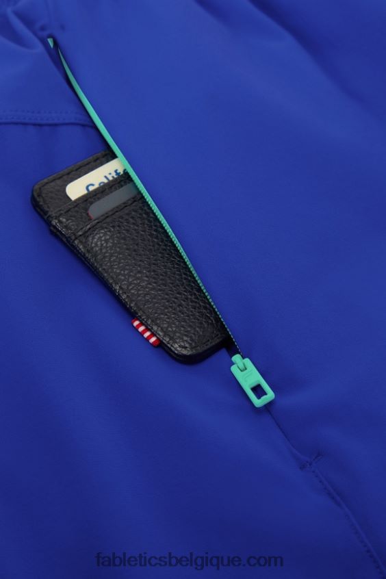 celui court (doublé) 142 Hommes Fabletics 404P0T3182 bleu oxford