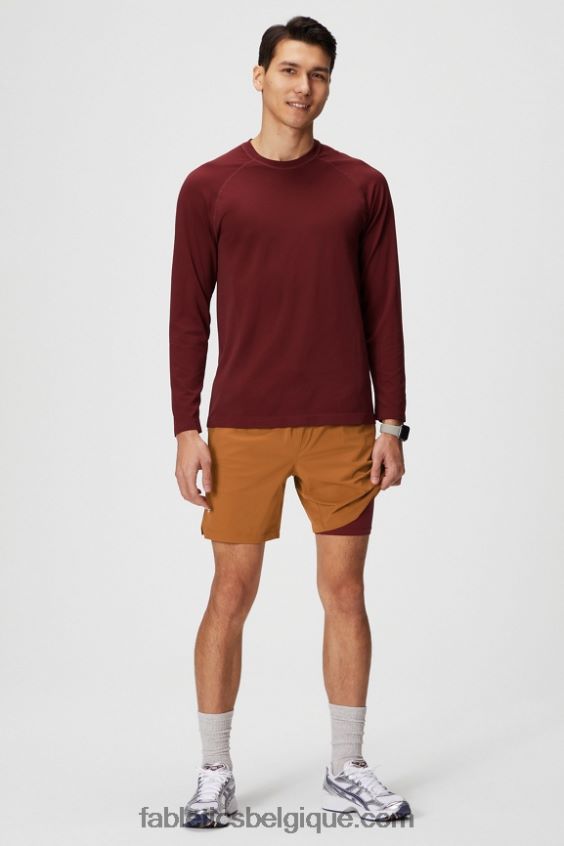 celui court (doublé) 143 Hommes Fabletics 404P0T3187 rouille vintage