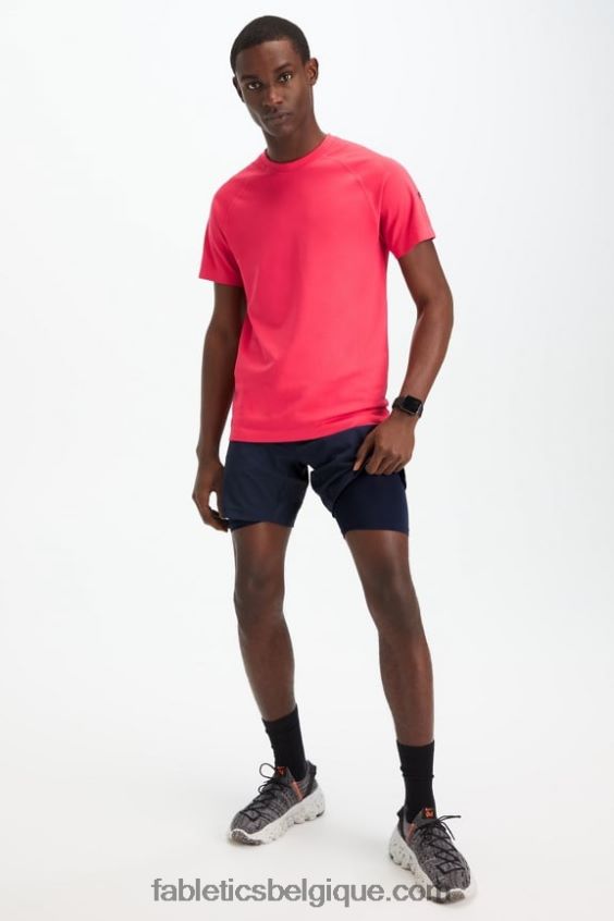 celui court (doublé) 143 Hommes Fabletics 404P0T3190 marine classique