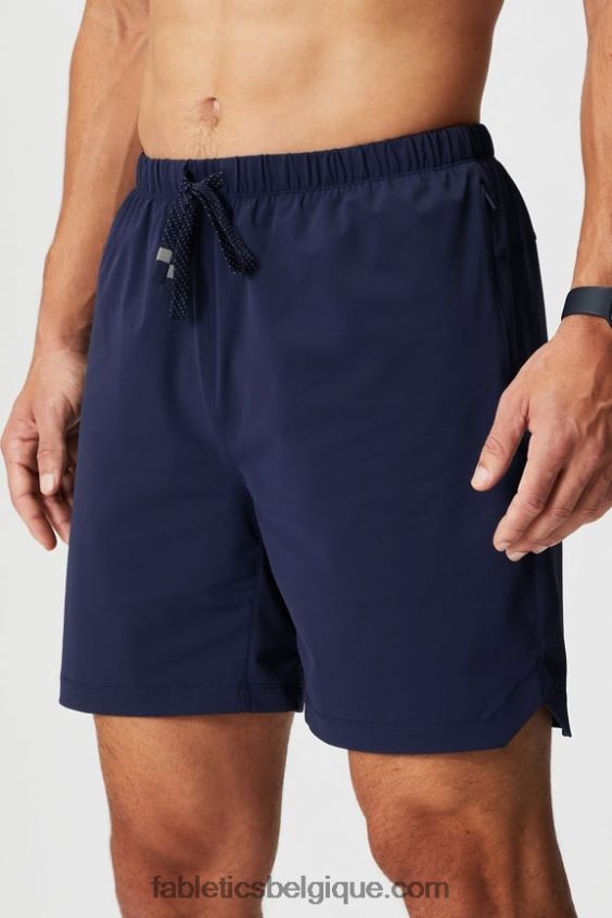 celui qui est court 152 Hommes Fabletics 404P0T3232 bleu marine profond