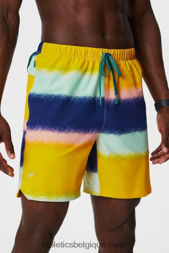 celui qui est court 152 Hommes Fabletics 404P0T3236 multi spraydient