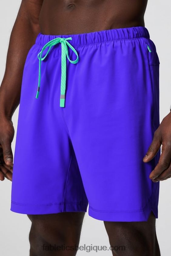celui qui est court 153 Hommes Fabletics 404P0T3240 extrême royal