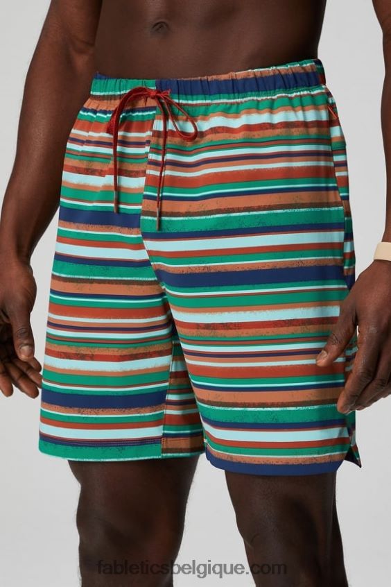 celui qui est court 153 Hommes Fabletics 404P0T3241 bande de fairway de terre de fer