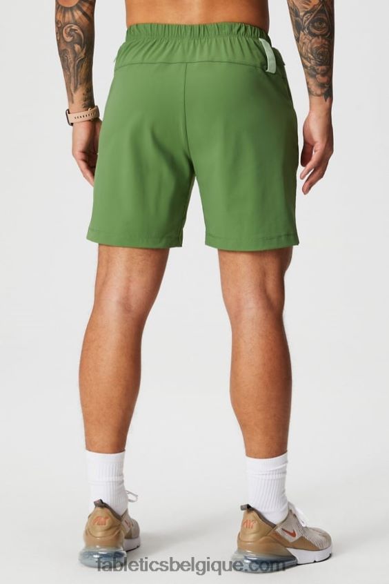 celui qui est court 154 Hommes Fabletics 404P0T3243 néo olive