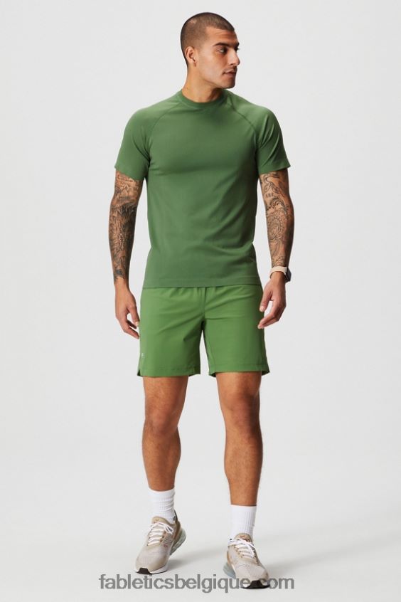 celui qui est court 154 Hommes Fabletics 404P0T3243 néo olive