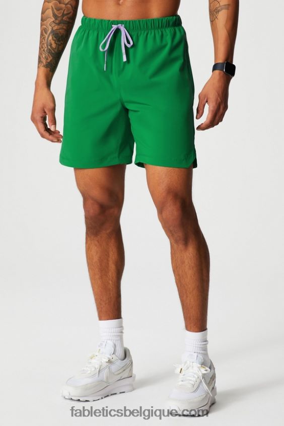 celui qui est court 154 Hommes Fabletics 404P0T3246 vert