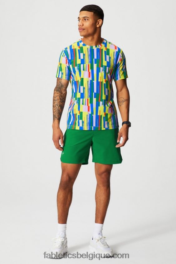 celui qui est court 154 Hommes Fabletics 404P0T3246 vert