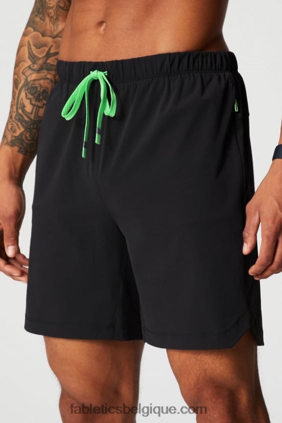 celui qui est court 155 Hommes Fabletics 404P0T3247 pointe de tilleul sauvage