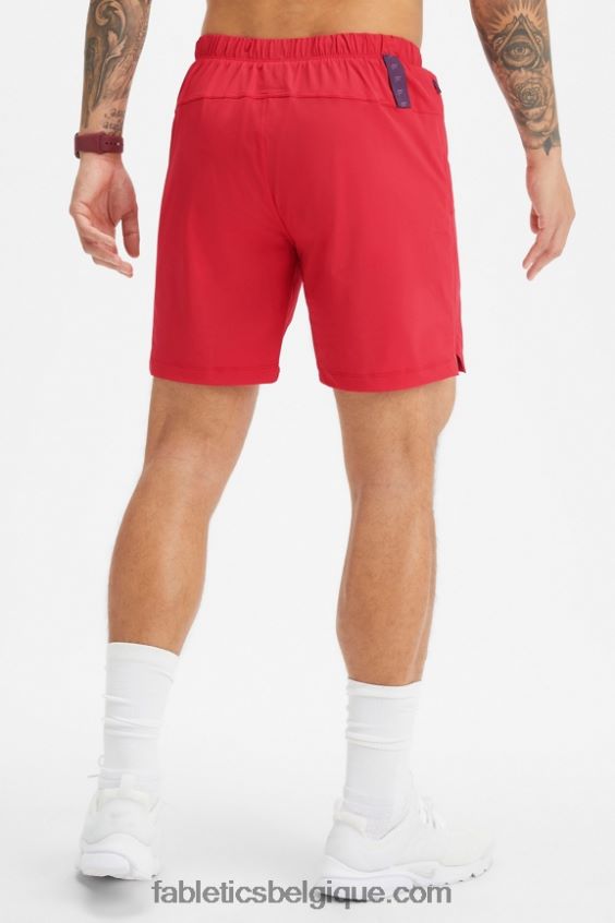 celui qui est court 155 Hommes Fabletics 404P0T3248 coeur de bonbon cerise classique