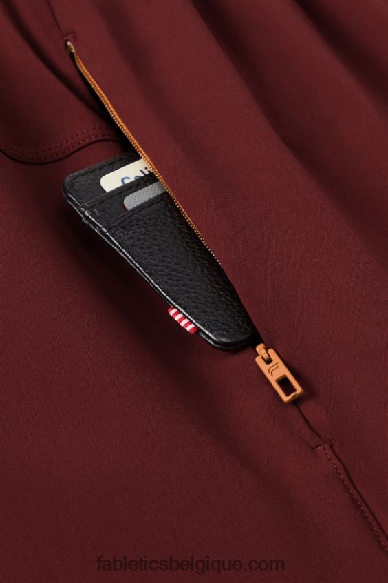 celui qui est court 155 Hommes Fabletics 404P0T3251 rouge adrénaline