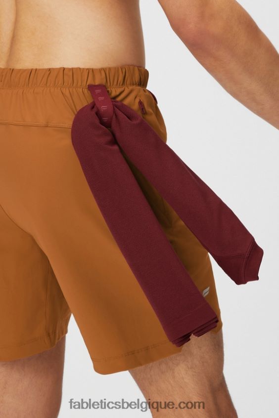 celui qui est court 156 Hommes Fabletics 404P0T3252 rouille vintage