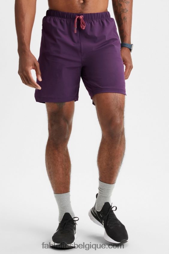 celui qui est court 156 Hommes Fabletics 404P0T3255 Vin chaud