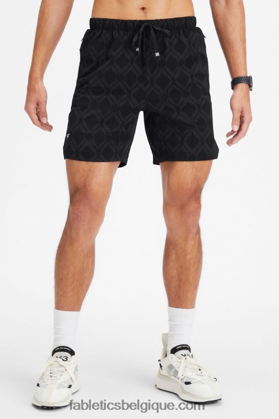 celui qui est court 157 Hommes Fabletics 404P0T3260 château noir