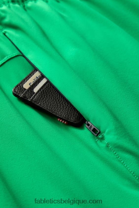 celui qui est court 161 Hommes Fabletics 404P0T3279 vert clair
