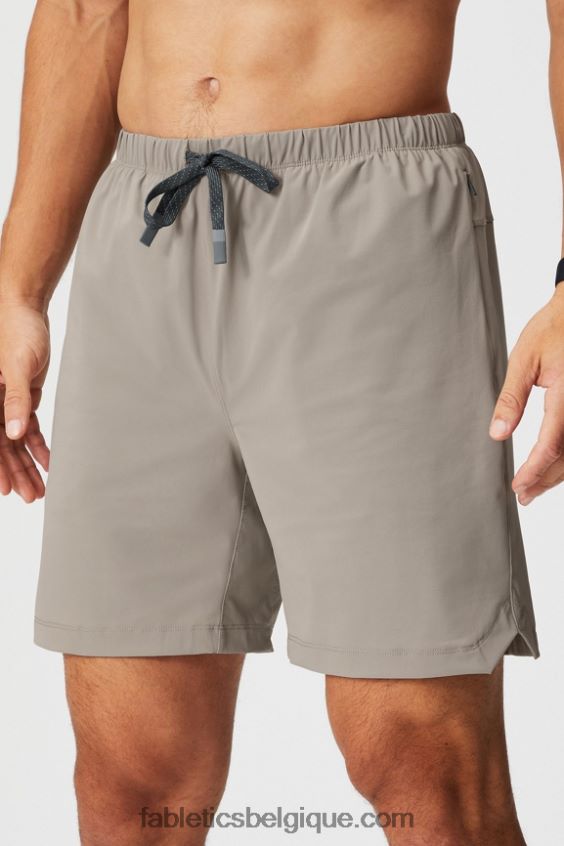 celui qui est court 166 Hommes Fabletics 404P0T3354 kaki brutaliste