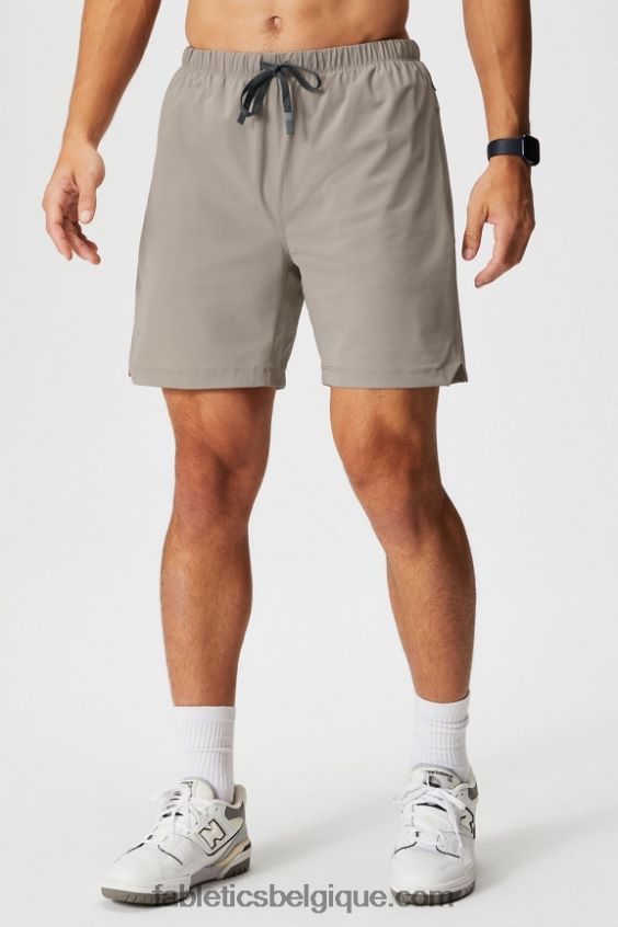 celui qui est court 166 Hommes Fabletics 404P0T3354 kaki brutaliste