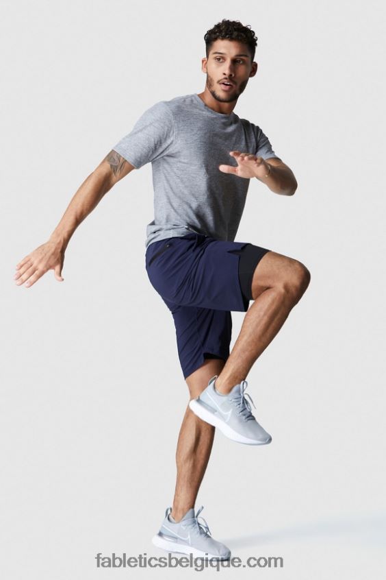 la franchise courte (doublée) Hommes Fabletics 404P0T3355 marine