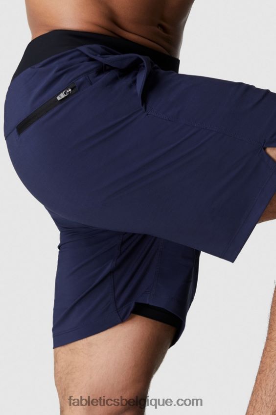 la franchise courte (doublée) Hommes Fabletics 404P0T3355 marine