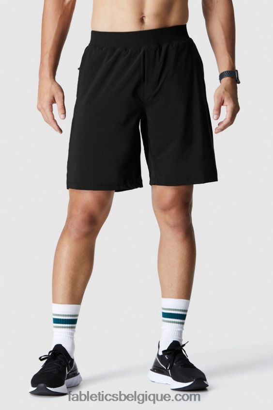 la franchise courte (doublée) Hommes Fabletics 404P0T3356 noir