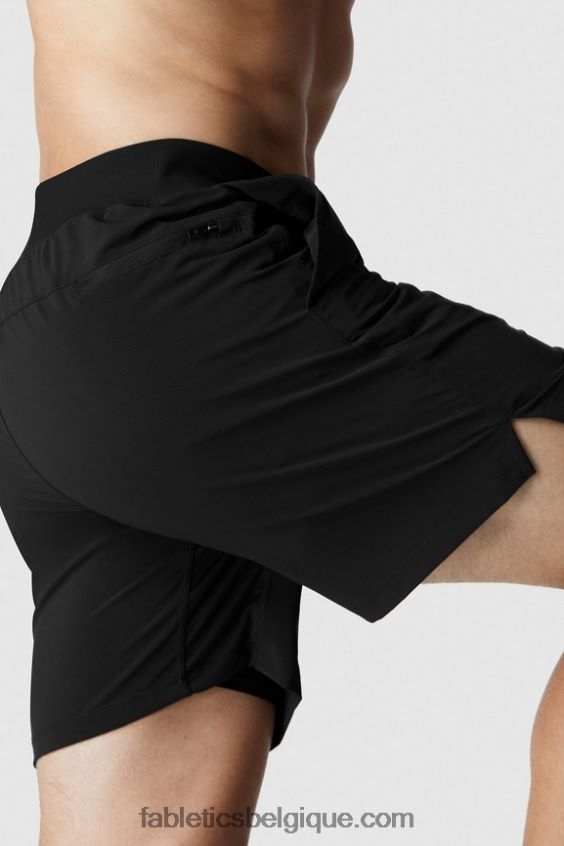 la franchise courte (doublée) Hommes Fabletics 404P0T3356 noir