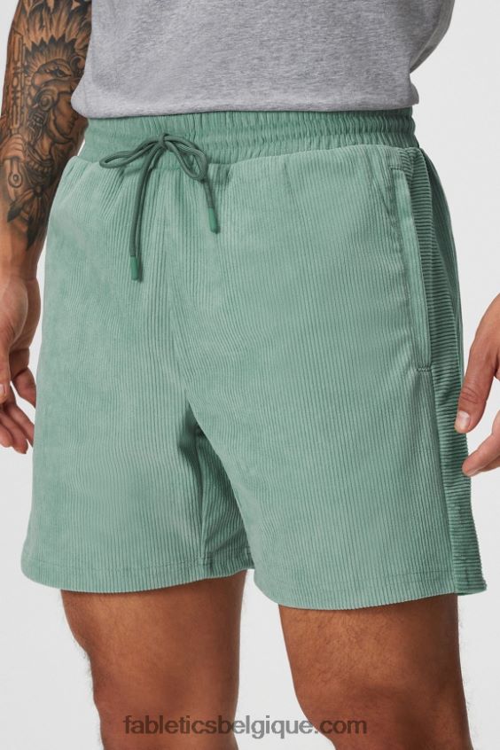 le club cordon court Hommes Fabletics 404P0T3317 thym gris