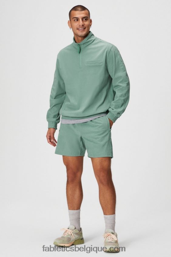 le club cordon court Hommes Fabletics 404P0T3317 thym gris