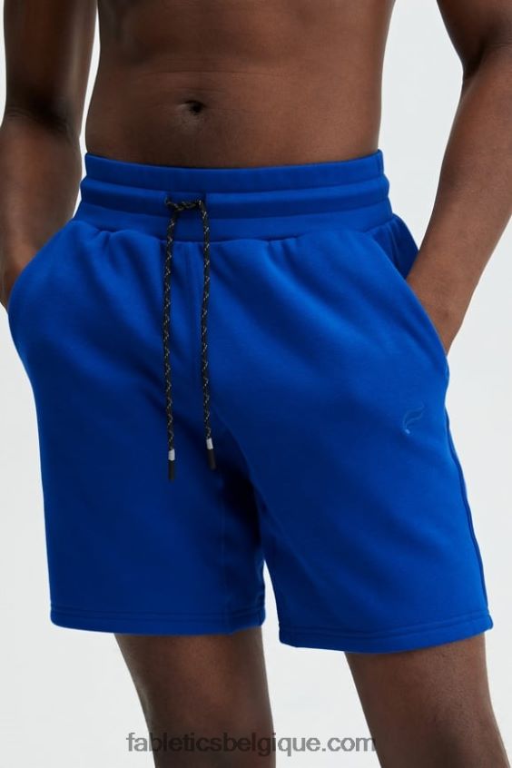 le court d\'après-match Hommes Fabletics 404P0T3348 bleu classique
