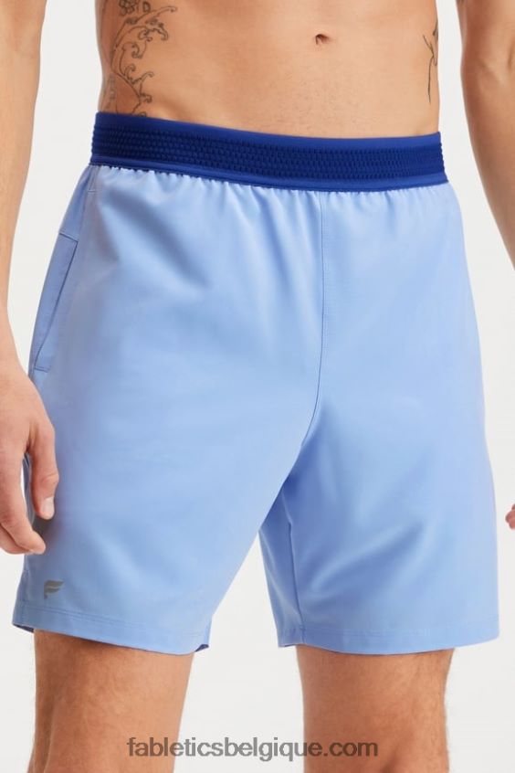 le court fondamental 163 Hommes Fabletics 404P0T3331 bleu vapeur