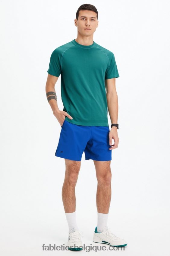 le court fondamental 163 Hommes Fabletics 404P0T3332 bleu de course