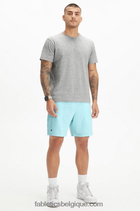 le court fondamental 163 Hommes Fabletics 404P0T3333 bleu nordique