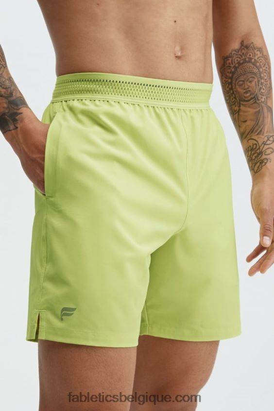 le court fondamental 165 Hommes Fabletics 404P0T3342 chaux fanée